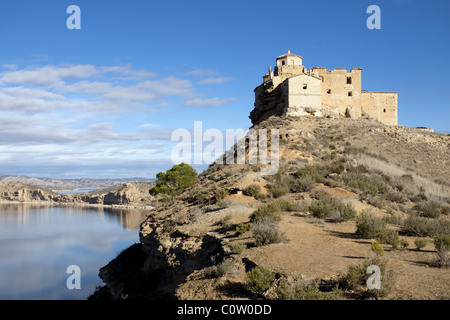 Isola di Magdalena e hermitage Foto Stock