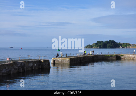 Mattina in Plymouth. Foto Stock