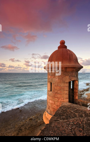 Stati Uniti d'America, Caraibi, Puerto Rico, San Juan, città vecchia, Fuerte San Cristobal Foto Stock