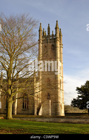 Chiesa di tutti i santi, Churchill, Oxfordshire, England, Regno Unito Foto Stock