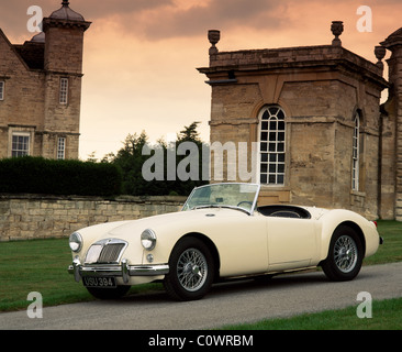 1955-59 MGA 1500 Roadster Foto Stock