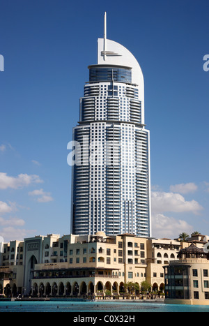 L'indirizzo, il lussuoso hotel di design, a Dubai Mall, Downtown area di Dubai, Dubai, Emirati Arabi Uniti. Foto Stock