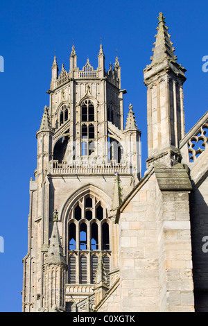 La torre di St Botolph's chiesa di Boston, Lincolnshire. La chiesa è conosciuta localmente come il moncone di Boston. Foto Stock