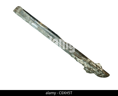 Stibnite crystal dall'Ucraina Foto Stock