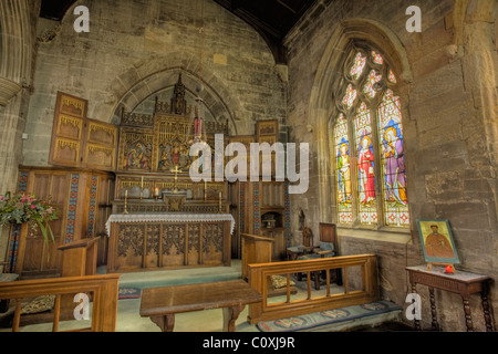 La Cappella di cotone all'interno di St Botolph's chiesa di Boston, Lincolnshire Foto Stock