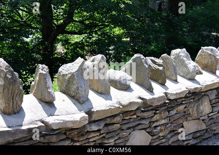 Il castello di Gillette in East Haddam, Connecticut - ex casa del famoso attore William Gillette che ha giocato Sherlock Holmes sul palco Foto Stock