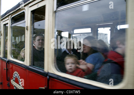 Snowdon ferrovia di montagna del nord del Galles gran bretagna Foto Stock