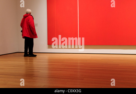 Vir Heroicus Sublimis da Barnett Newman, 1950-51, MOMA, Museum of Modern Art di New York City Foto Stock