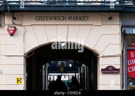 Mercato di Greenwich Foto Stock