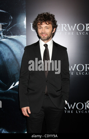 Michael Sheen Los Angeles premiere di "Underworld: aumento dei Lycans' a Arclight Hollywood Los Angeles, California - 22.01.09 Foto Stock