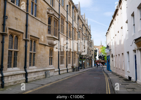Ship Street, Oxford, Inghilterra Foto Stock