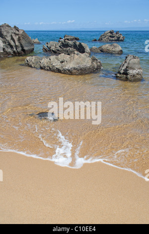 Scena pittorica di isole rocciose dal Madagascar Foto Stock