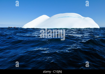 Iceberg a stretto di Davis vicino Isola Baffin, Nunavut, Canada, Arctic Foto Stock