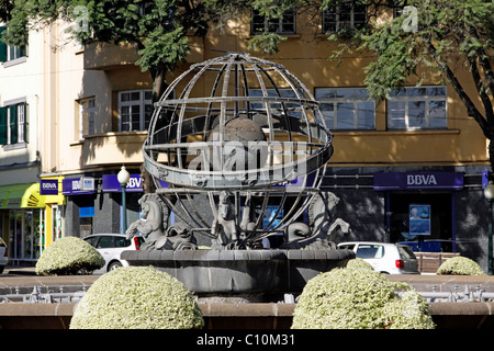 Centro, Rotunda do Infante, Funchal, Madeira, Portogallo, Europa Foto Stock