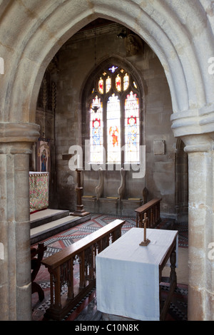 Chiesa di Sant'Andrea, Mells, Somerset. Foto Stock