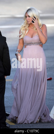 Brooke Hogan 51st Annual Grammy Awards tenutosi presso la Staples Center - Gli arrivi di Los Angeles, California - 08.02.09 Foto Stock