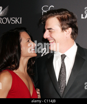 Kristin Davis Chris Noth undicesima edizione del costume Designers Guild Awards che si è tenuto presso il Four Seasons Beverly Wilshire Hotel Beverly Foto Stock