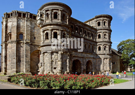 Porta Nigra, Trier, Renania-Palatinato, Germania, Europa Foto Stock