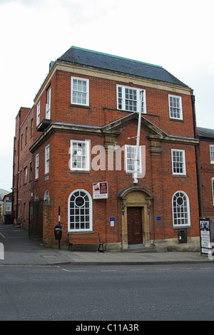 Il vecchio ufficio postale di Corve Street, Ludlow, Shropshire, Inghilterra, Regno Unito Foto Stock