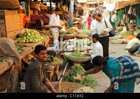 Mercato Devaraja, Mysore, Karnataka, India del Sud, India, Asia del Sud, Asia Foto Stock