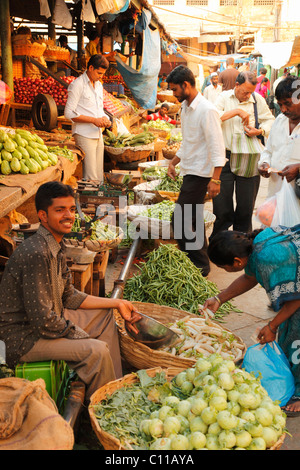 Mercato Devaraja, Mysore, Karnataka, India del Sud, India, Asia del Sud, Asia Foto Stock