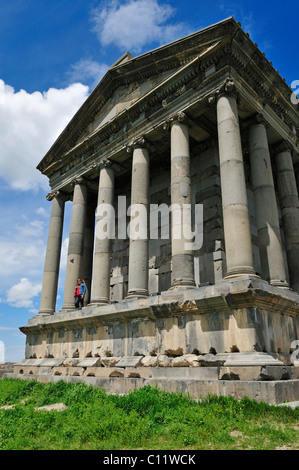 Età ellenistica storico tempio di Mitra in Garni, regione di Kotayk, Armenia, Asia Foto Stock