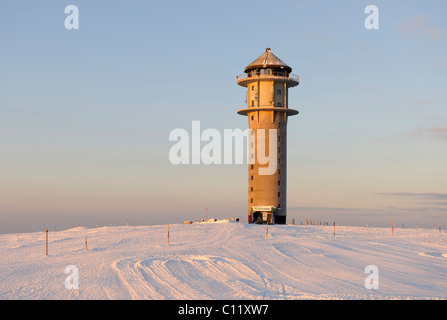 Torre Feldbergturm, Mt Feldberg, Foresta Nera meridionale, Baden-Wuerttemberg, Germania, Europa Foto Stock