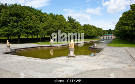 Lust- und Jagdschloss Wilhelmsthal, il piacere e il castello di caccia e residenza del landgravio d Hesse-Kassel Foto Stock