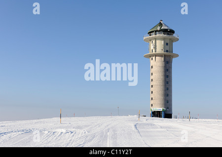 Torre Feldbergturm sul Monte Feldberg, Foresta Nera meridionale, Baden-Wuerttemberg, Germania, Europa Foto Stock