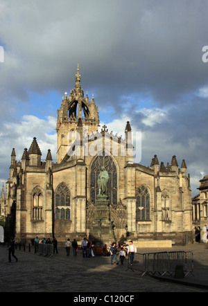 La Cattedrale di St Giles, Edimburgo, Scozia, Regno Unito, Europa Foto Stock