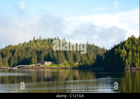 L'Alaska. Sì Bay Lodge, sì Bay, Cleveland regione Penisola di Alaska sudorientale. Foto Stock