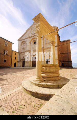 Pienza Kathedrale - Duomo di Pienza 04 Foto Stock