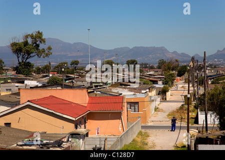 Nyanga township, Cape Town, Western Cape, Sud Africa e Africa Foto Stock