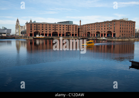L'Albert Dock di Liverpool Foto Stock