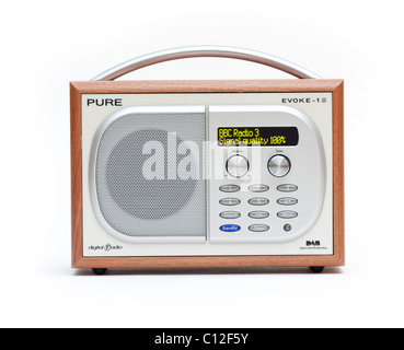 La radio digitale DAB, evocano 1S realizzato da pura Foto Stock