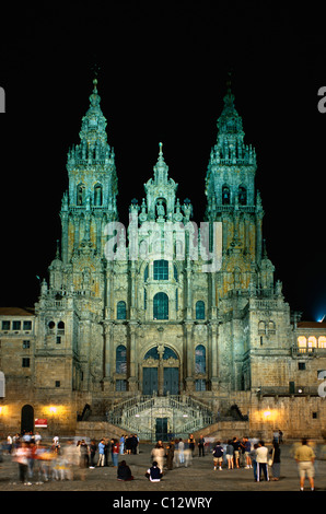 Nella Cattedrale di Santiago de Compostela, Galizia, Spagna World-Heritage Foto Stock