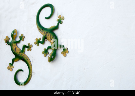 Lanzarote lucertole Foto Stock