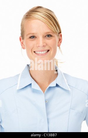 Femmina professionale medica in studio Foto Stock
