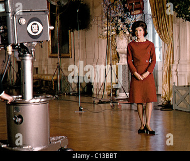 Jacqueline Kennedy, 1962 Foto Stock