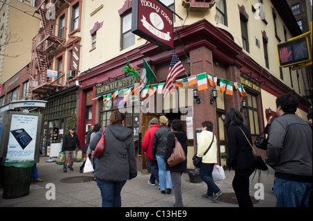 La Molly Wee Pub di Midtown a New York Foto Stock