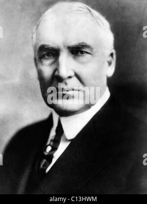 Warren G. Harding (1865-1923), il Presidente degli Stati Uniti, 1921-1923, circa 1920s. Foto Stock