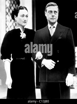 Edward Duca di Windsor con la Duchessa di Windsor (aka Wallis Simpson), risalente alla fine degli anni trenta Foto Stock