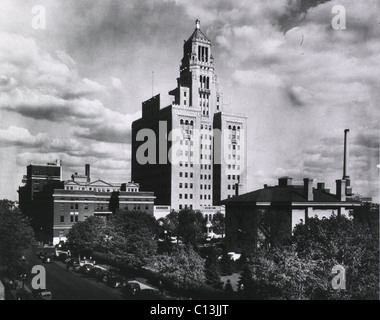 Mayo Clinic e Foundation, in Rochester, Minnesota nel 1928. Foto Stock