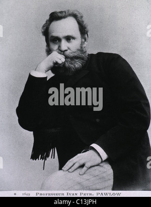 Ivan Pavlov (1849-1936), uno scienziato russo ha vinto il 1904 Premio Nobel per la medicina e per il suo lavoro sulla digestione. Foto Stock