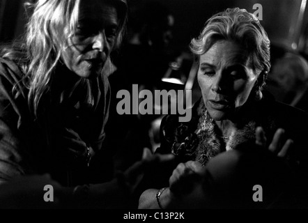 Anna Molinari designer di moda a Blumarine mostra , London Fashion Week. Foto di destra Foto Stock