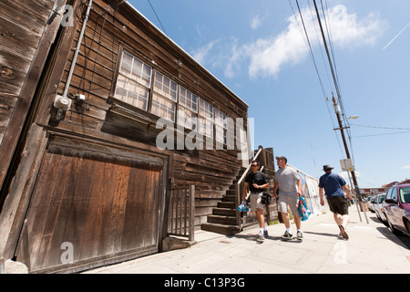 Ed 'Doc' Rickett Lab su Cannery Row a Monterey in California Foto Stock