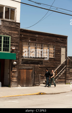 Ed 'Doc' Rickett Lab su Cannery Row a Monterey in California Foto Stock