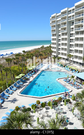 Viste di Longboat Key Club, florida resort vicino a Sarasota. Foto Stock