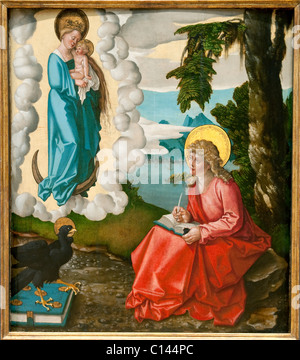 San Giovanni a Patmos, ca. 1511, di Hans Baldung Grien Foto Stock