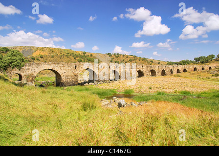 A Aliseda römische Brücke - a Aliseda ponte romano 05 Foto Stock